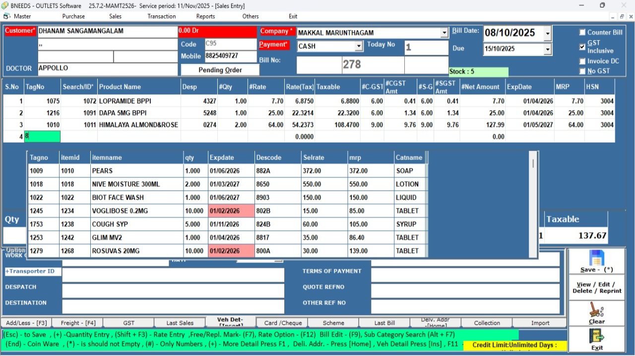 GST Billing Software in Madurai